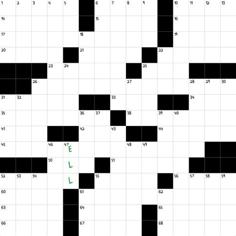 bend down crossword clue